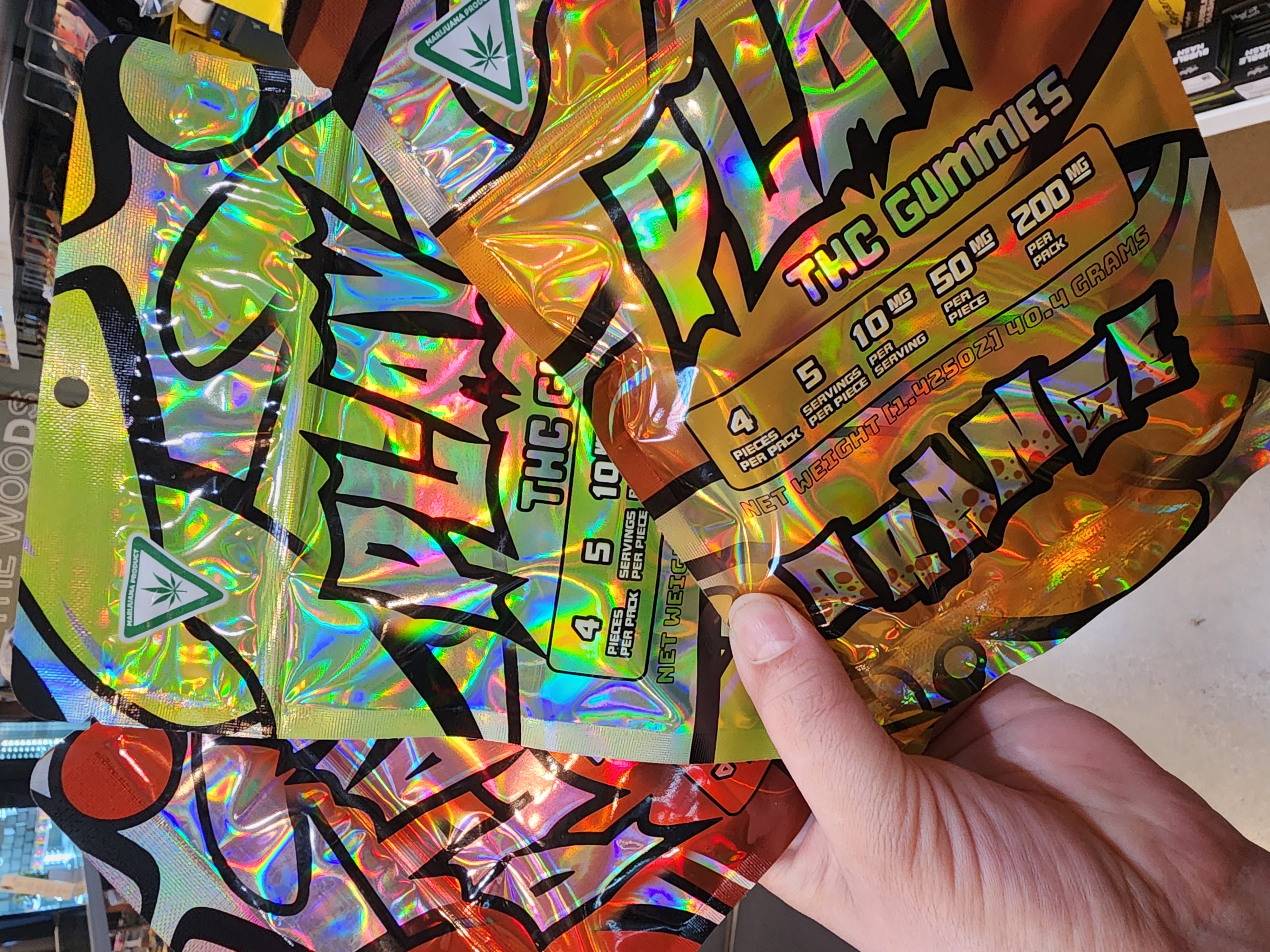 Photograph of product: 200MG WATERMELON GUMMIES