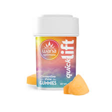 Photograph of product: QUICK LIFT - CLEMENTINE SHINE TH-oui:TH-ouiV:CBG - 1:1:1 - QA GUMMIES - 50MG