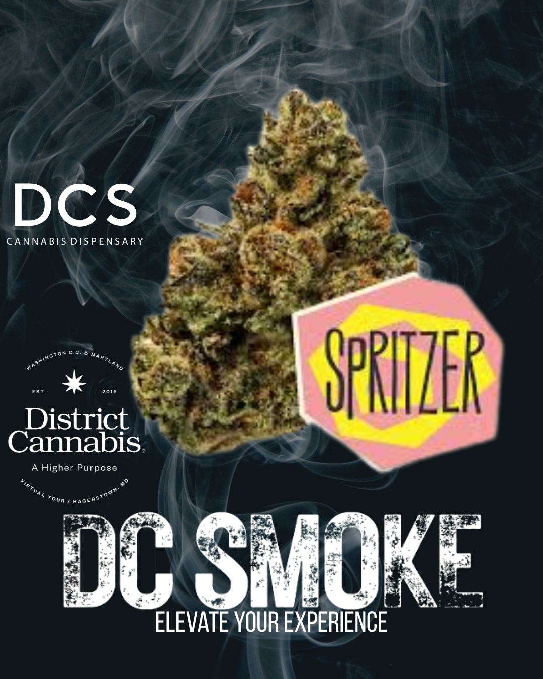 Photograph of product: District Oui'd I Flower I Spritzer I 3.5g