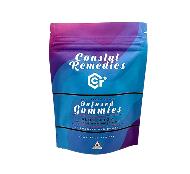 Photograph of product: Blue Razz Gummies | 2000mg