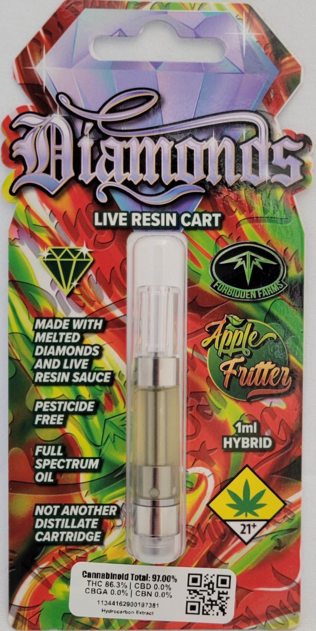 Photograph of product: Apple Fritter "Live Resin" | 1g