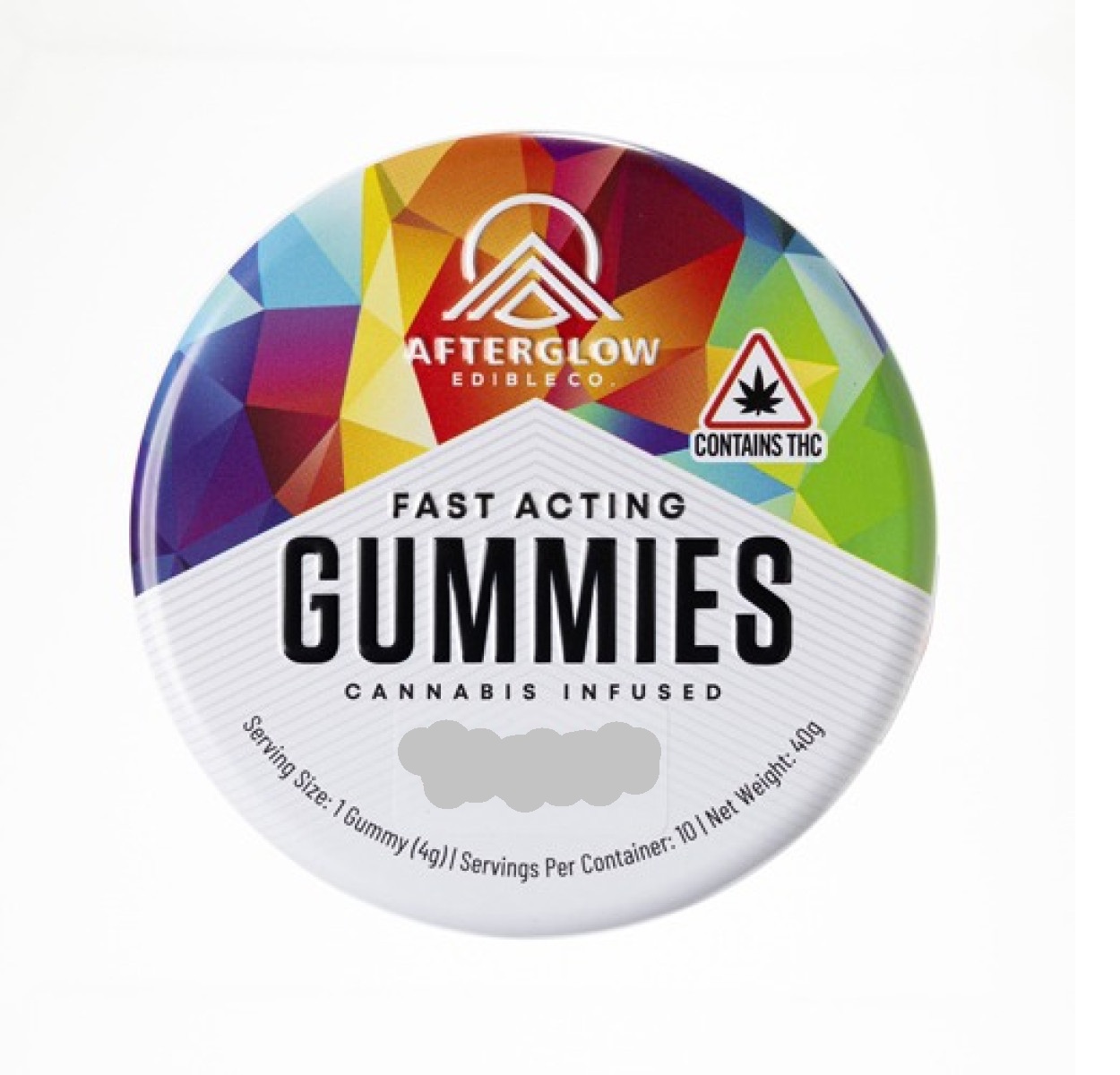 Photograph of product: AEC | Pineapple Nano Fast Acting Gummies | 100mg TH-oui
