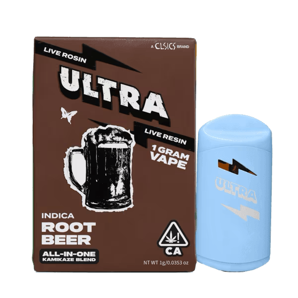 Photograph of product: Root Beer Live Rosin and Live Resin All-In-One - 1g - 