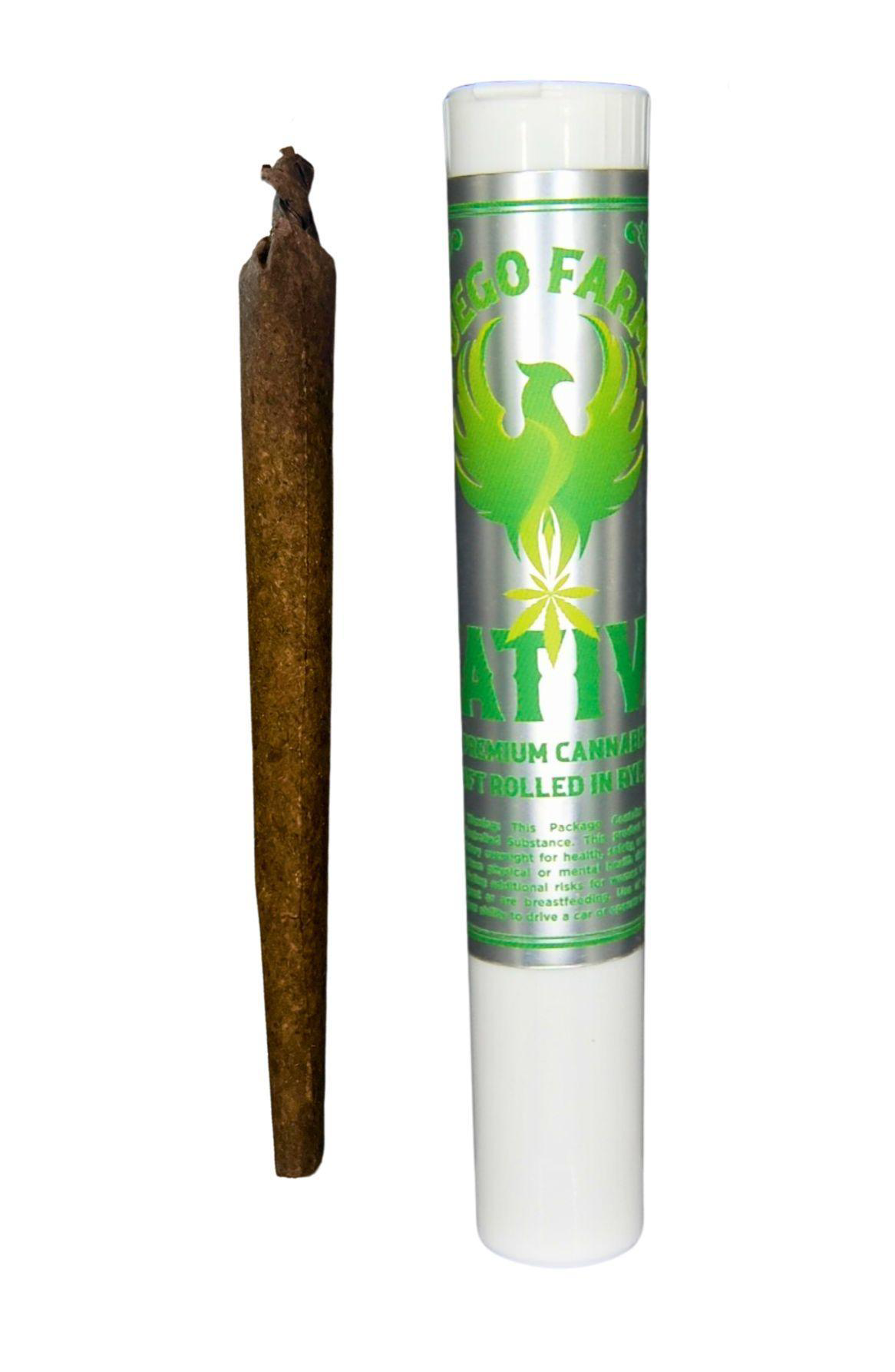 Photograph of product: Banana OG (S) - Blunt - Fuego Farms