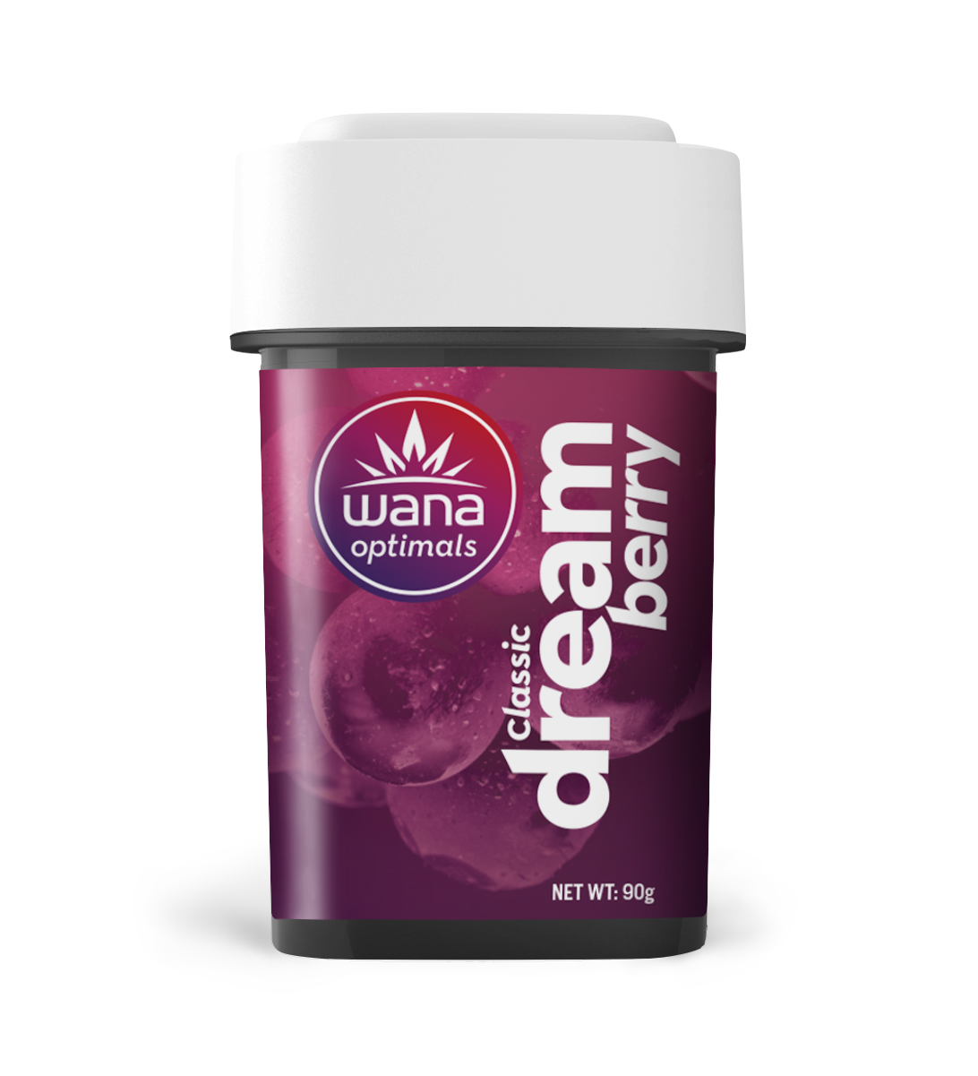 Photograph of product: Wana Optimals Classic Dream Berry Gummies - 00347