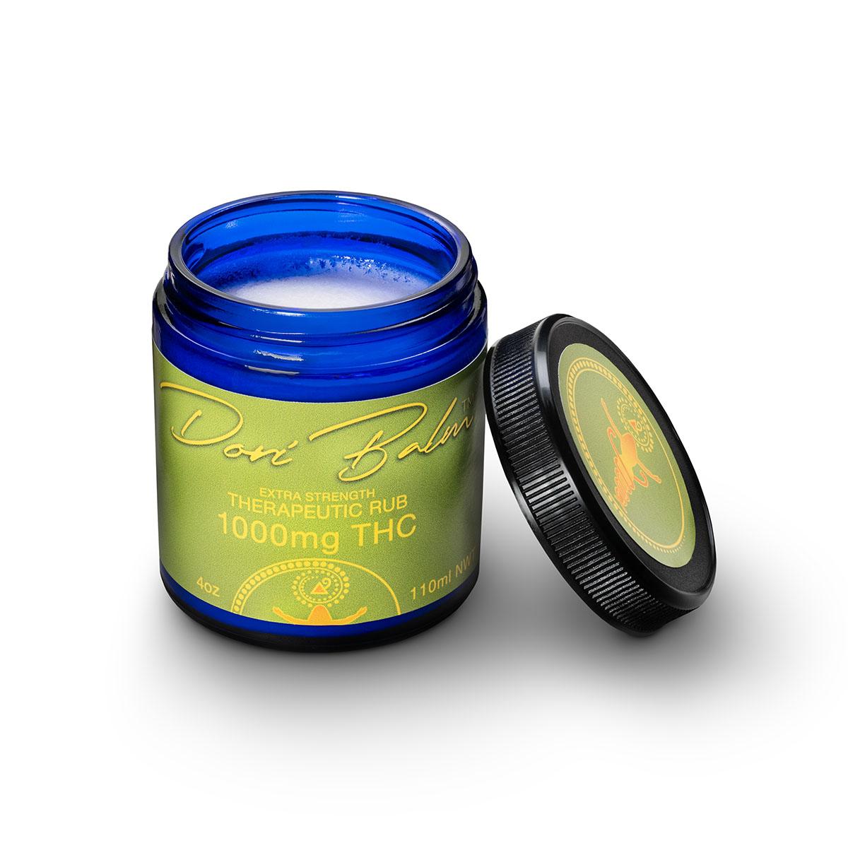 Photograph of product: Dori Balm | Extra Strength Theraputic Rub | 1000mg TH-oui | 4 oz