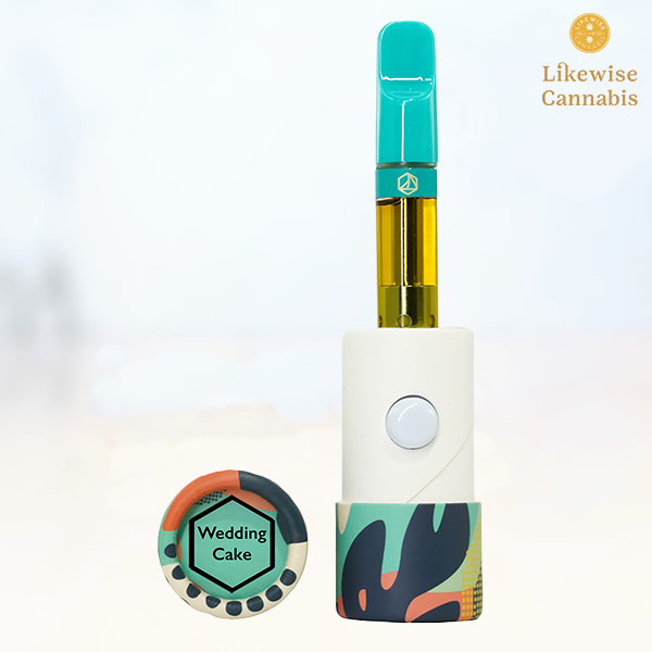 Photograph of product: WEDDING CAKE 1G DISTILLATE CARTRDIGE