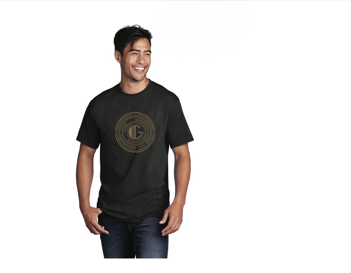 Photograph of product: GATSBY OUID! CO. MERCH | CREW NECK TEE-SHIRT - MENS | XL