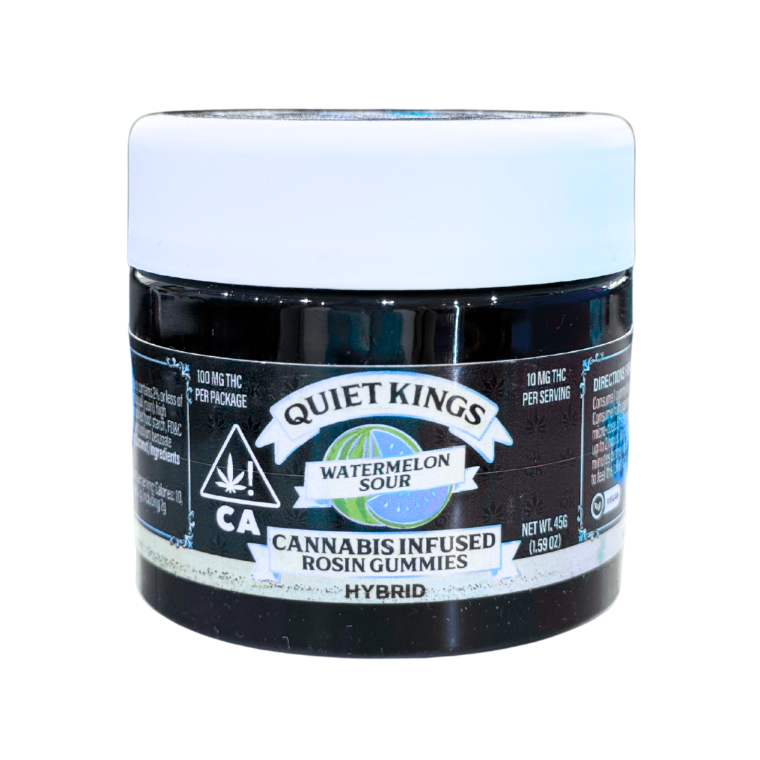 Photograph of product: SOUR WATERMELON ROSIN INFUSED GUMMIES