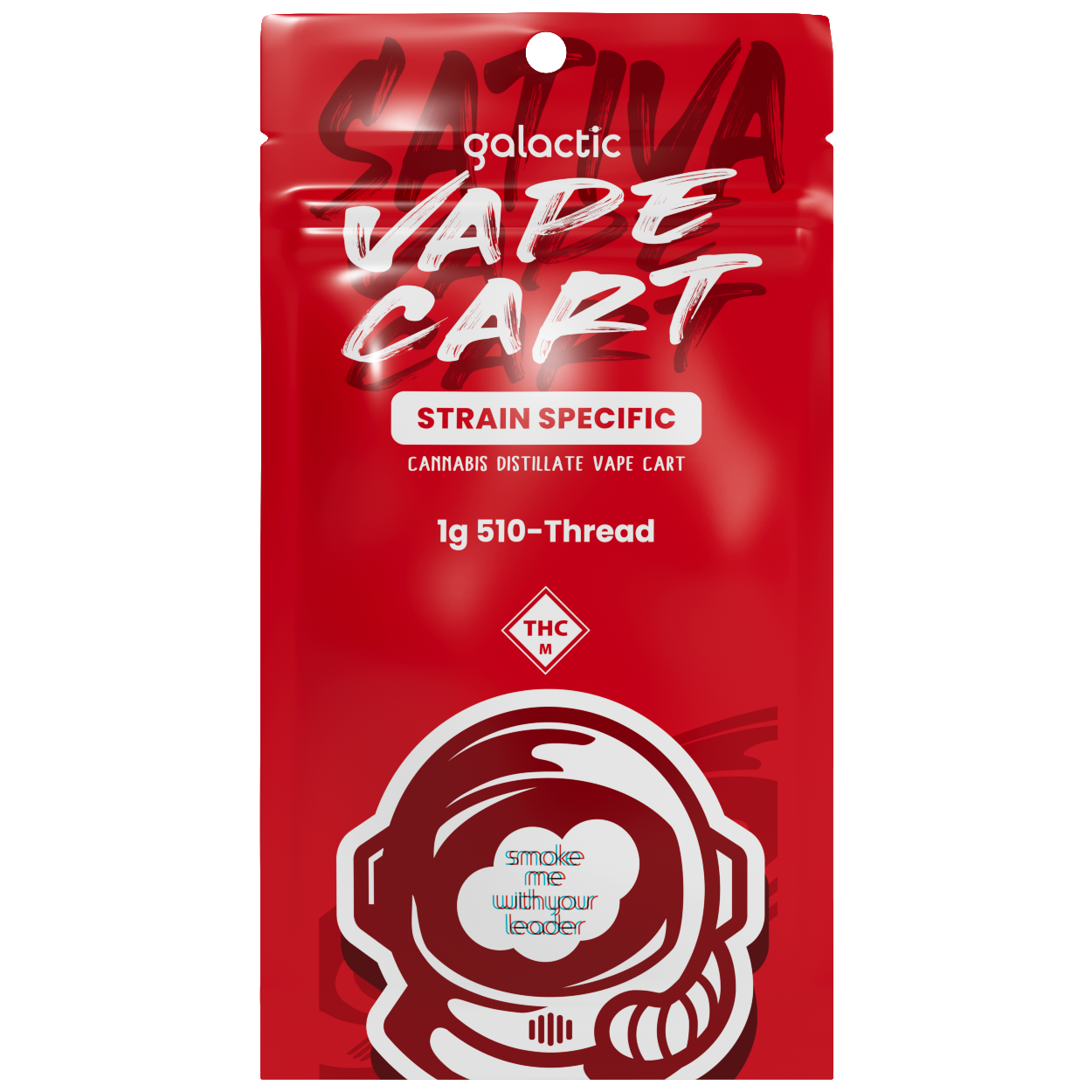 Photograph of product: Galactic | Distillate Cartridge | Trainwreck 1g