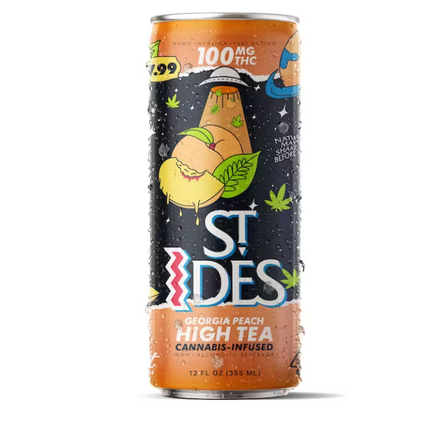 Photograph of product: GEORGIA PEACH - HIGH TEA (12OZ / 100MG)
