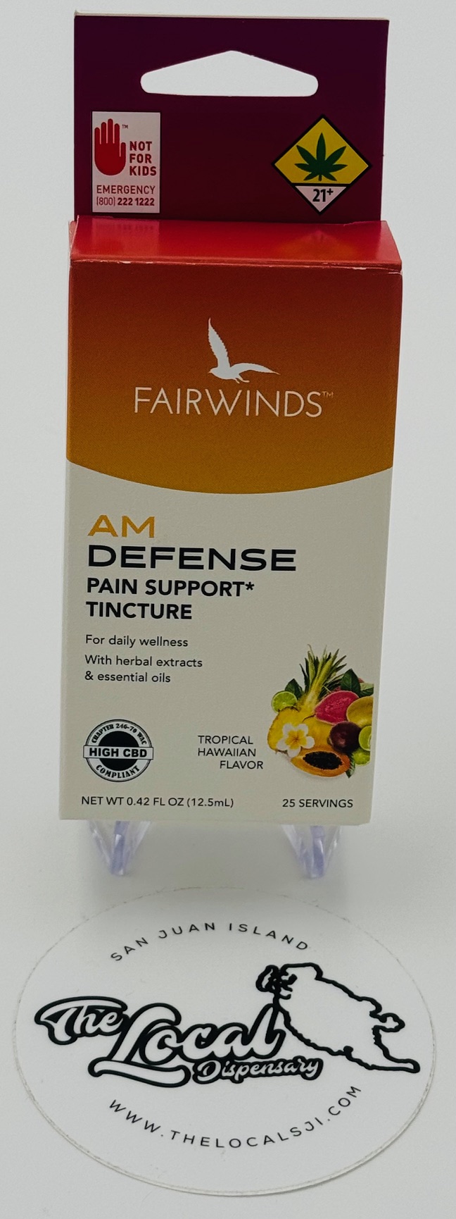 Photograph of product: AM Defense Tincture CBD|CBG|TH-oui 12.5ml