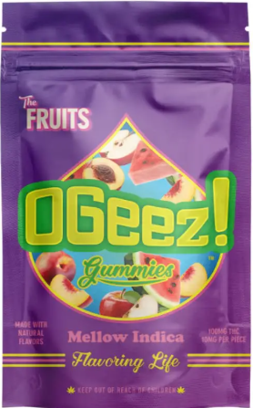 Photograph of product: The Fruits Mellow - 10pk/100mg