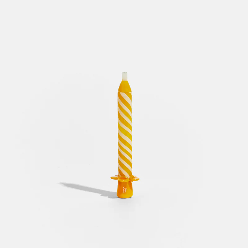 Photograph of product: Edie Parker - Candle One Hitter in Butter Yellow