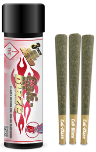 Photograph of product: Cali-Blaze | 1.8g Infused Joints | Free M.O. (H)