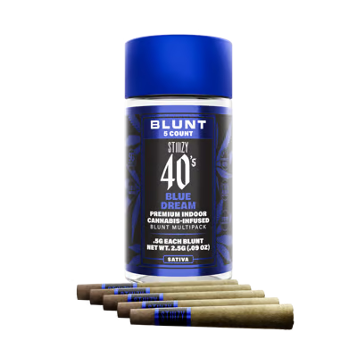 Photograph of product: 40's Infused Orange Sunset Blunt 2g (4-Pack | 0.5g Each)