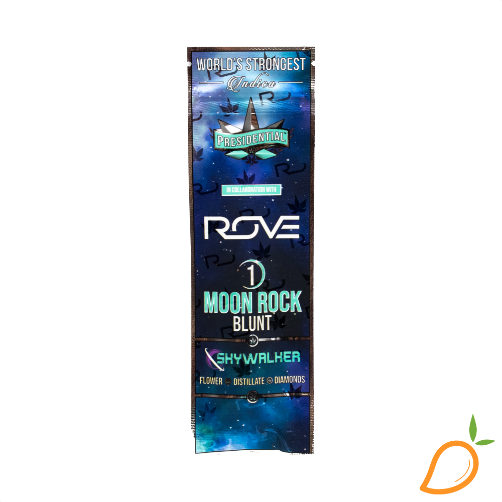 Photograph of product: 1.5g Skywalker Moonrock Blunt Presidential x Rove