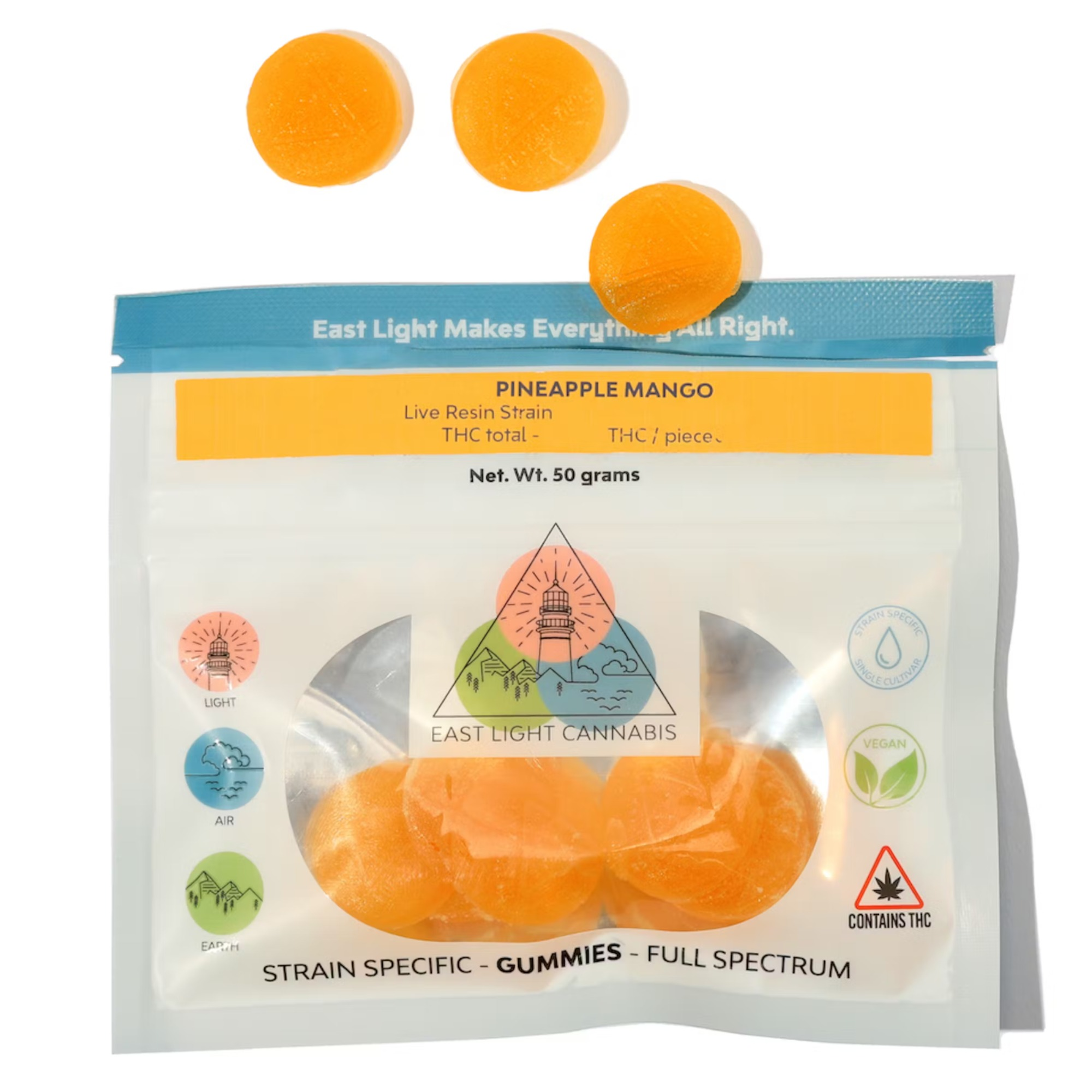 Photograph of product: ELC | Headband Max Out - Peach Passion Fruit | 200mg TH-oui