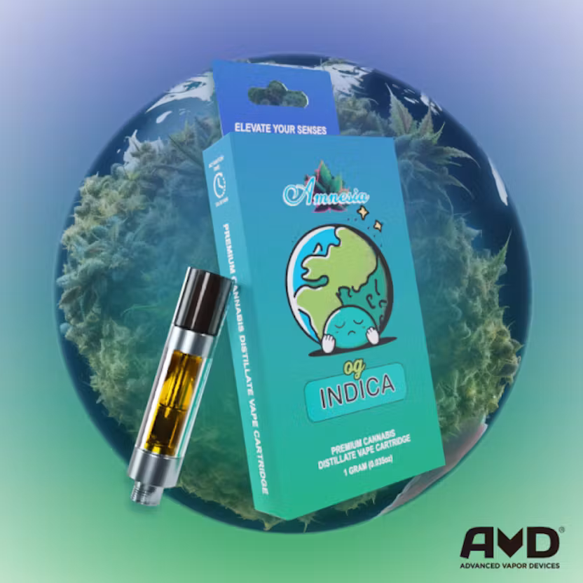Photograph of product: Amnesia - 510 Vape Cartridge - (1g) - Oui'd - **OG** (10/$60)