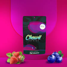 Photograph of product: Chewii - Gummies - Mixed Berry 1:1 TH-oui/CBD - 200mg