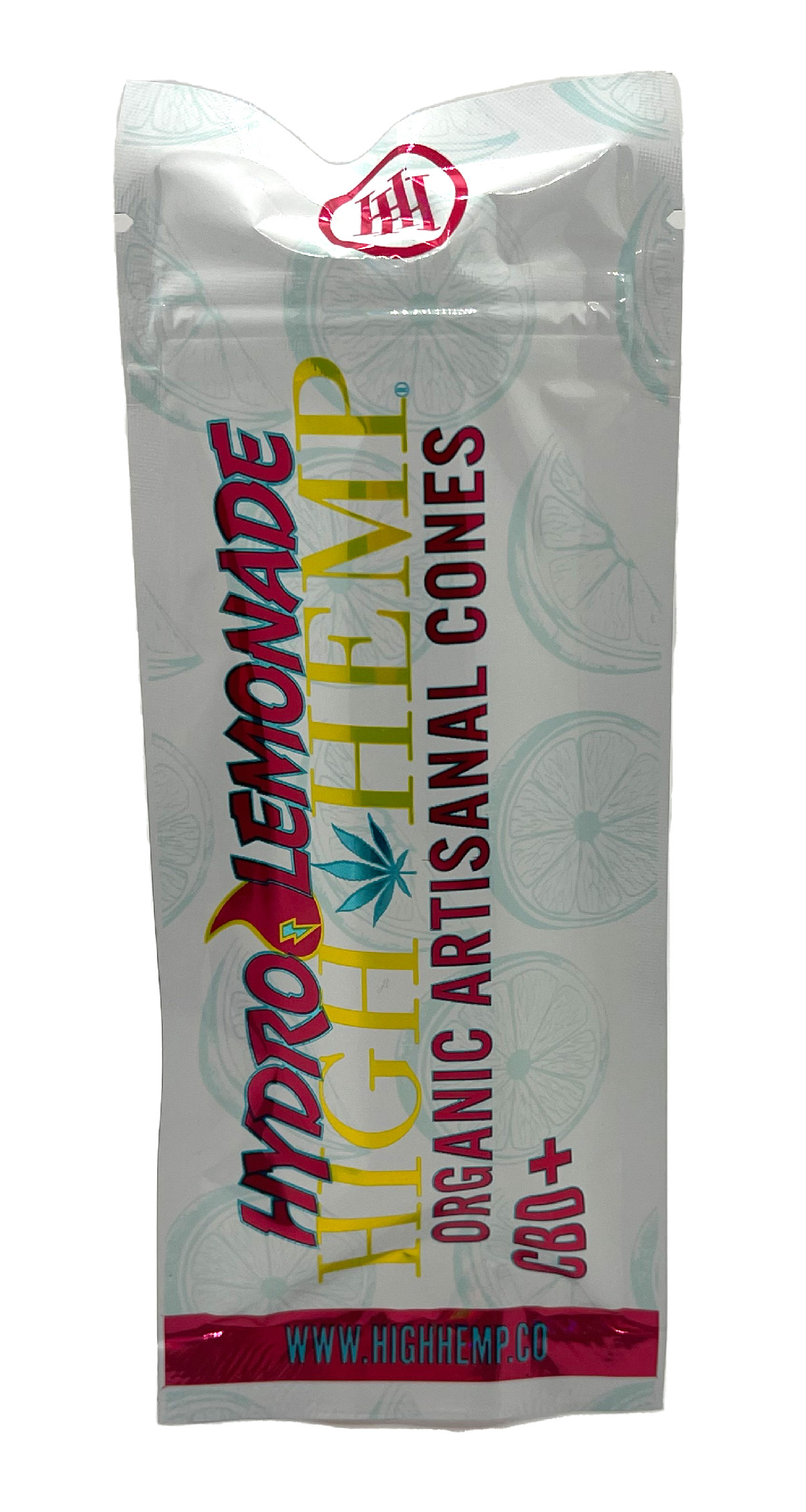 Photograph of product: High Hemp Organic Cones Hydro Lemonade