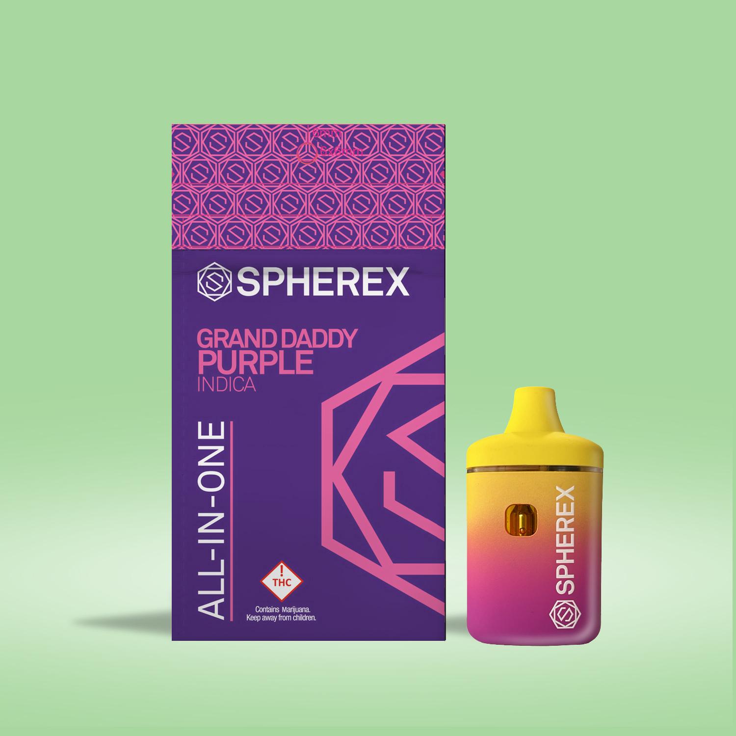 Photograph of product: Grand Daddy Purple (I) - All-in-One Mini - Spherex