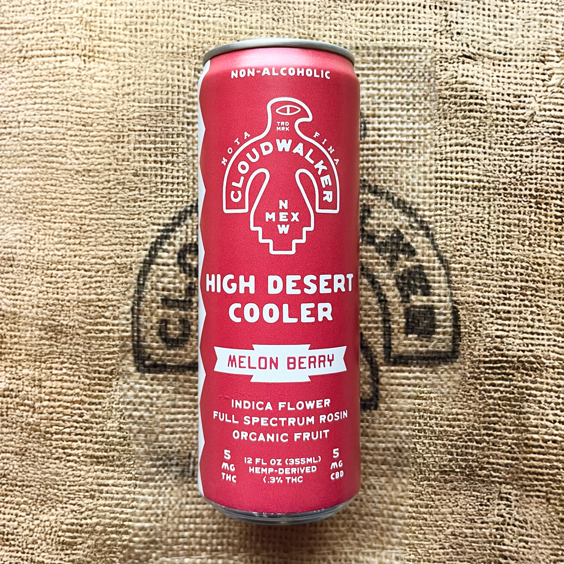 Photograph of product: Melon Berry | High Desert Cooler  (5mg CBD/5mg TH-oui)