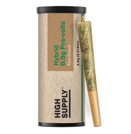 Photograph of product: CL High Supply PreRolls - Pineapple Express 2.5g (5pk)