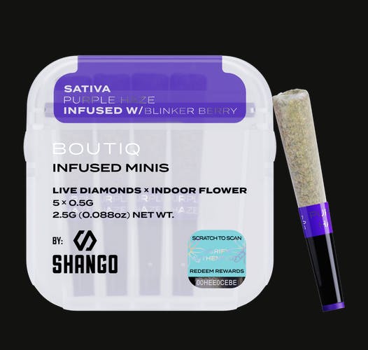 Photograph of product: Purple Haze (S) - 5pk - Infused