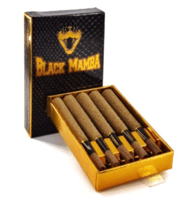 Photograph of product: Black Mamba - Pineapple Express - 5 Pack Infused Blunts 6 Grams - 
