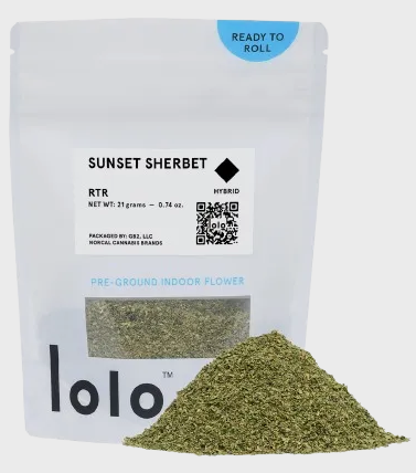 Photograph of product: 21g Sherbet Ready to Roll - Lolo