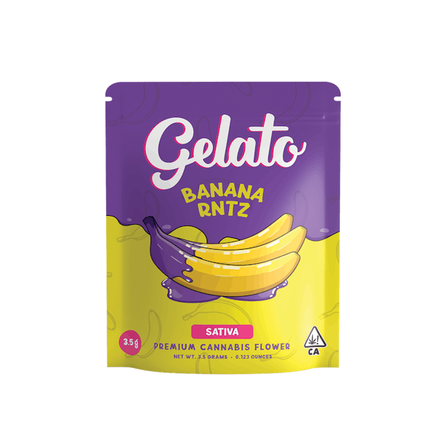 Photograph of product: Banana Rntz | 3.5g Flower