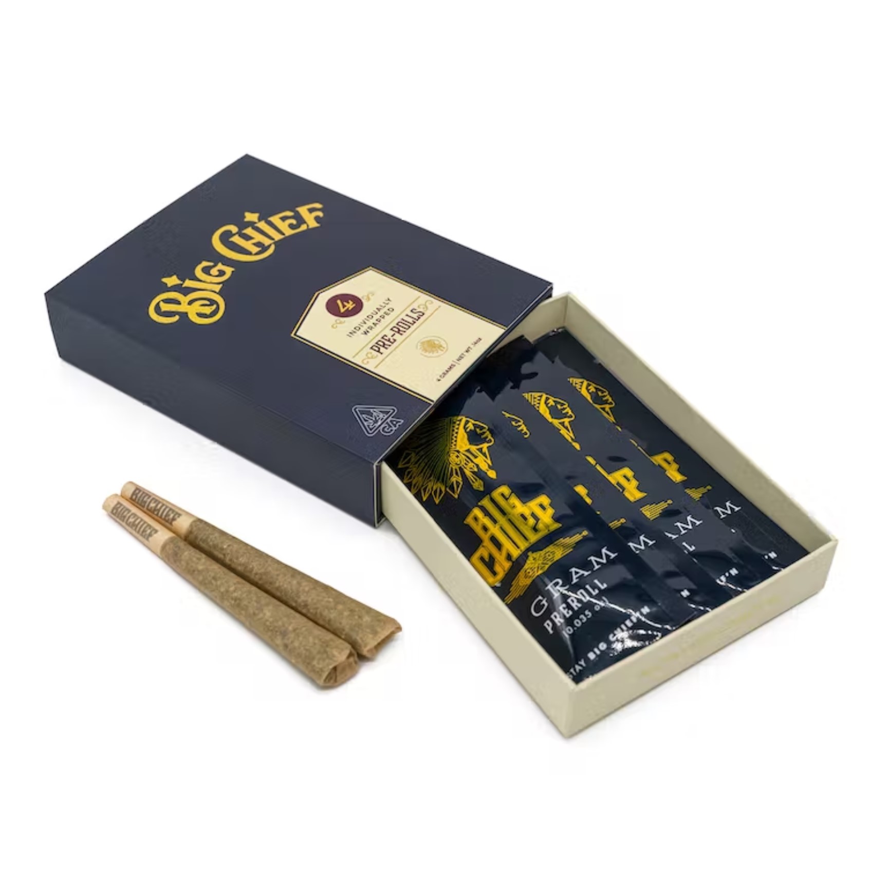Photograph of product: Big Chief | Runtz Pre-Roll 4pk