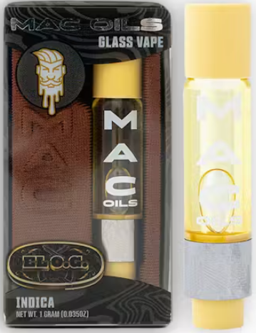 Photograph of Product: MAC OILS VAPE CART | EL O.G.