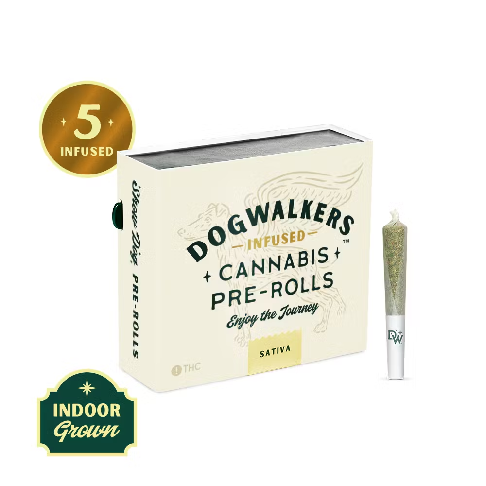 Photograph of product: Lemon Drip - 5pk Infused Preroll 0.35g ea