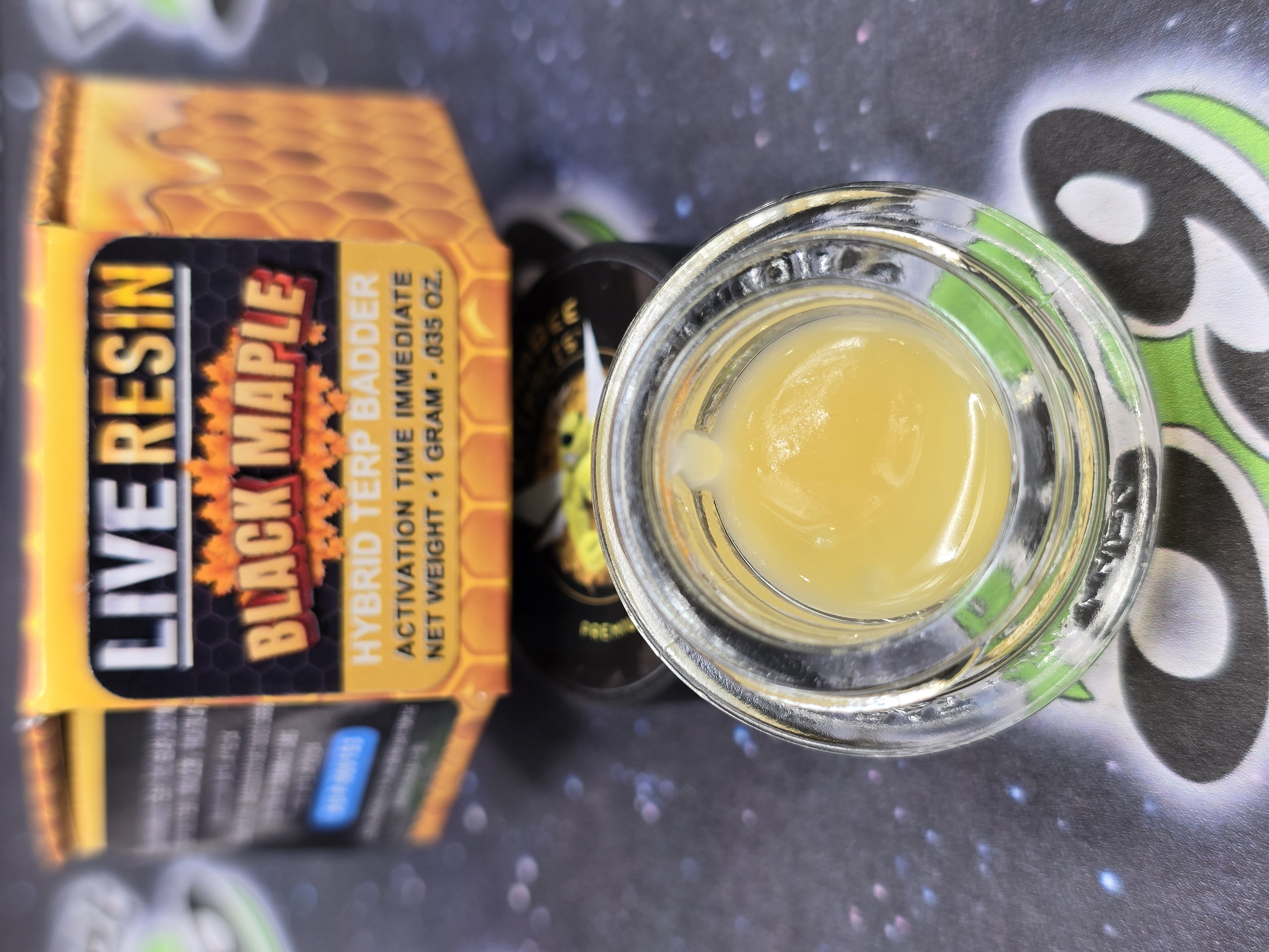 Photograph of product: Cannabee | Black Maple | Live Resin Badder