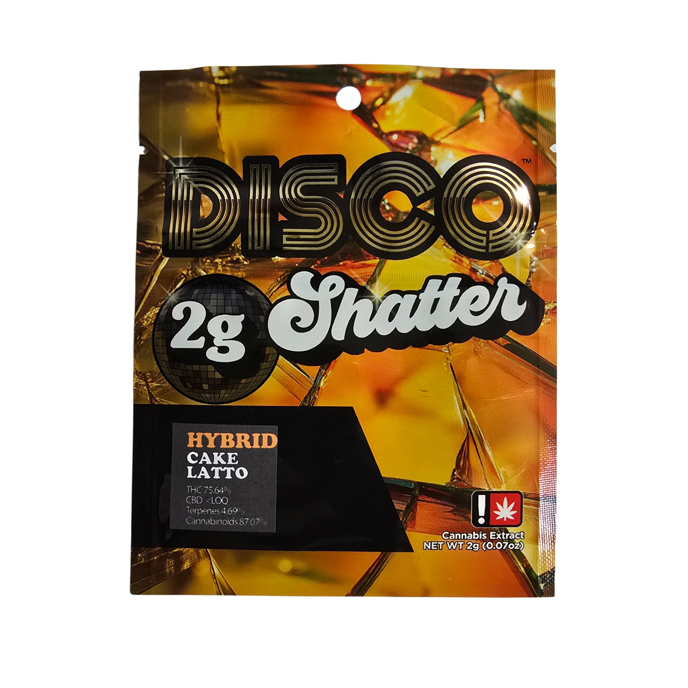 Photograph of product: Dab | Disco Dabs | Cake Latto Shatter | 2g