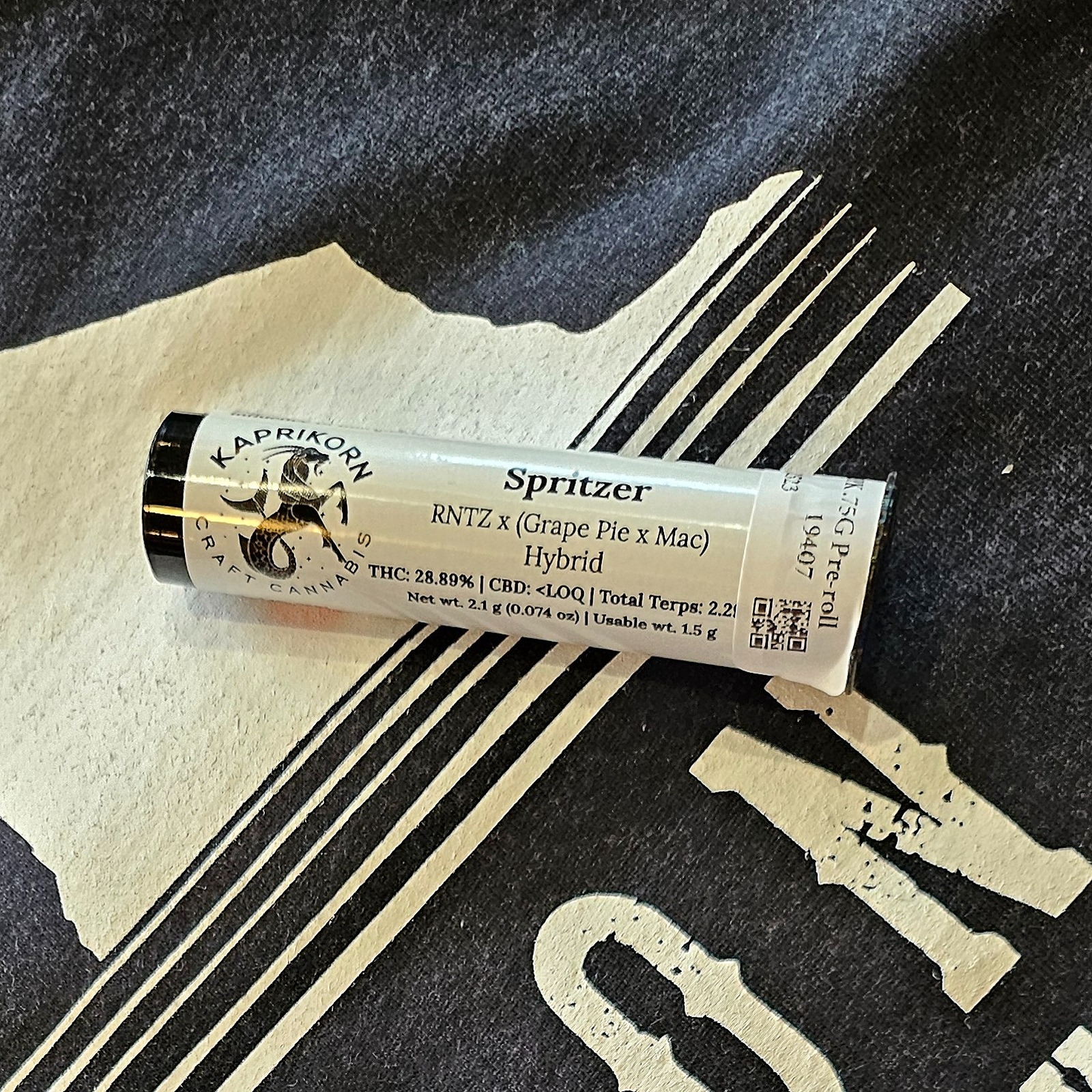 Photograph of product: Kaprikorn 2pk .75g Pre-Rolls -  Gas Face