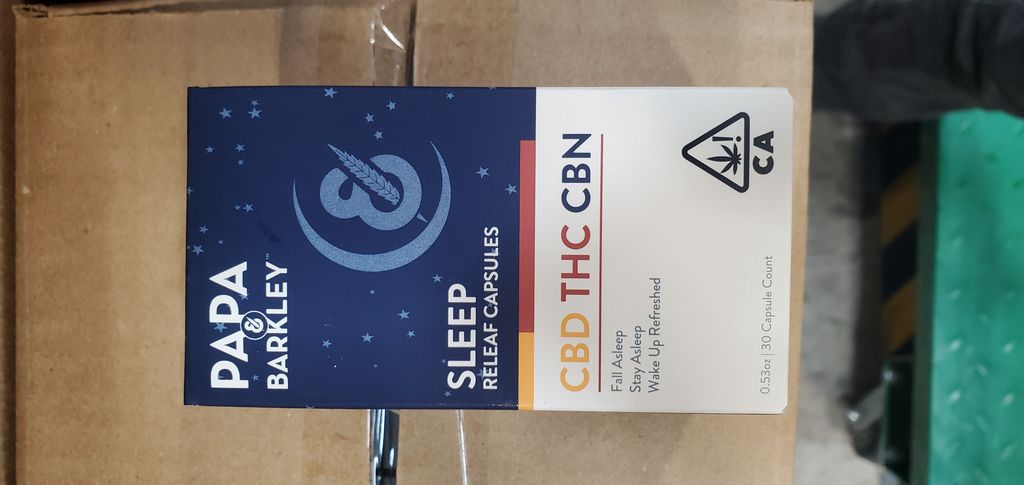 Photograph of Product: 2:4:1 CBD THC CBN: Sleep Releaf Capsules - ["100 mg"]