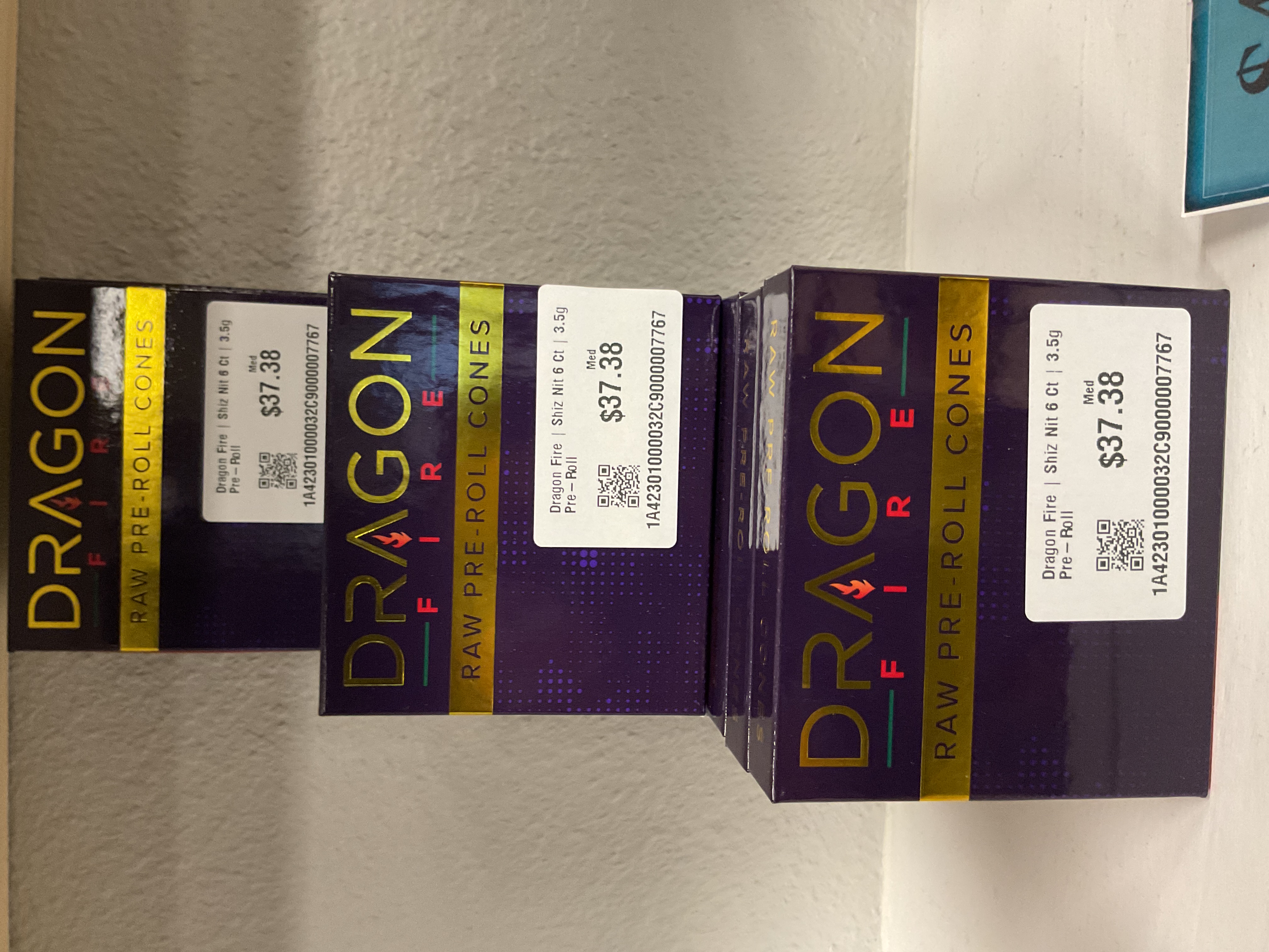 Photograph of product: Dragon Fire | Shiz Nit 6 Ct Pre-Roll
