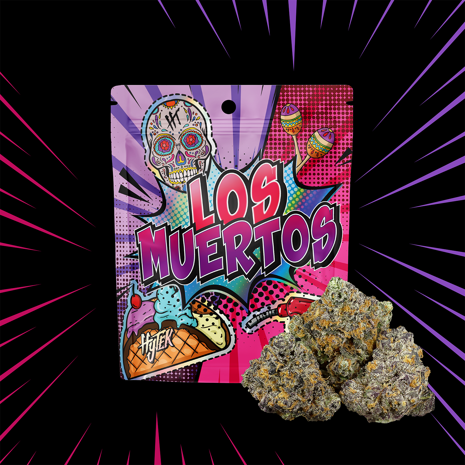 Photograph of product: Hytek - Prepack 8th - Los Muertos - 3.5g