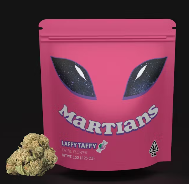 Photograph of product: Martians Laffy Taffy Flower 14g