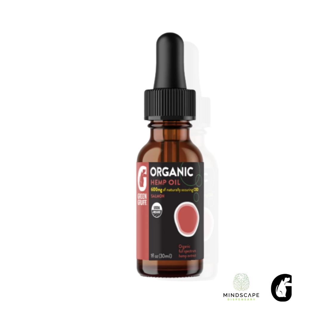 Photograph of product: Green Gruff Tincture for Dogs - Salmon