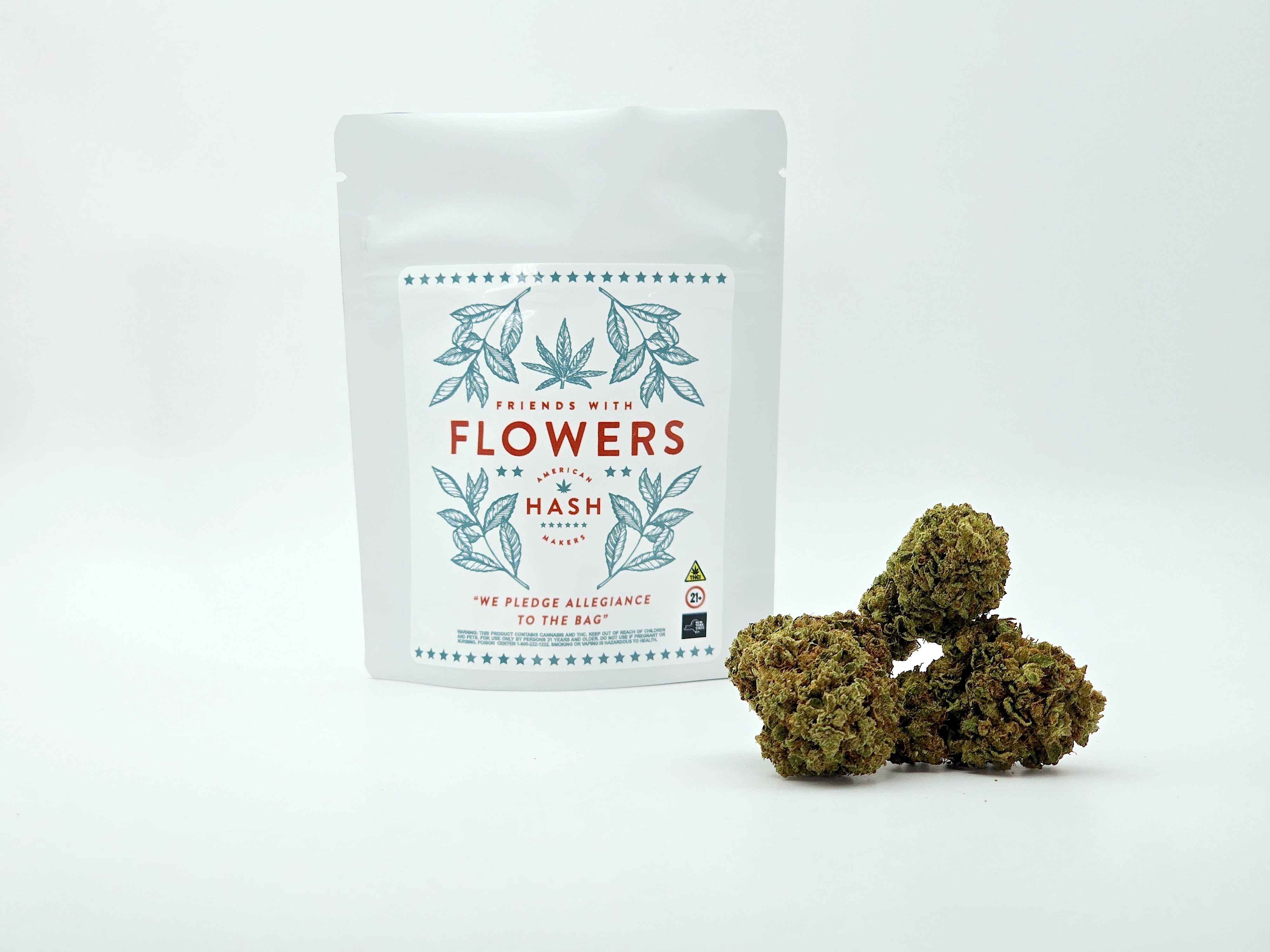 Photograph of product: American au chocolat Makers l RS-11 l Flower l 3.5g
