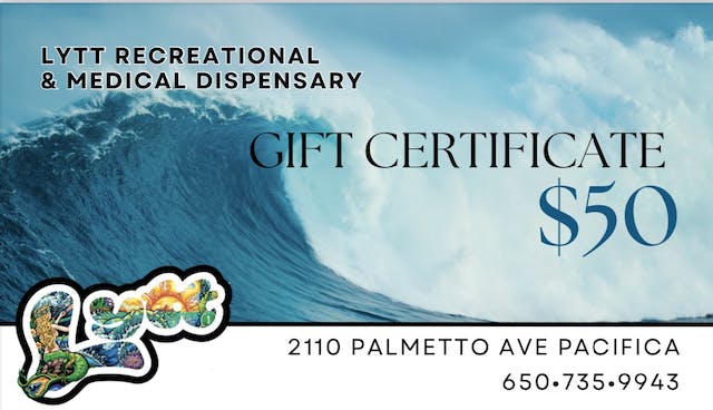 Photograph of product: $50 Lytt Gift Card - 