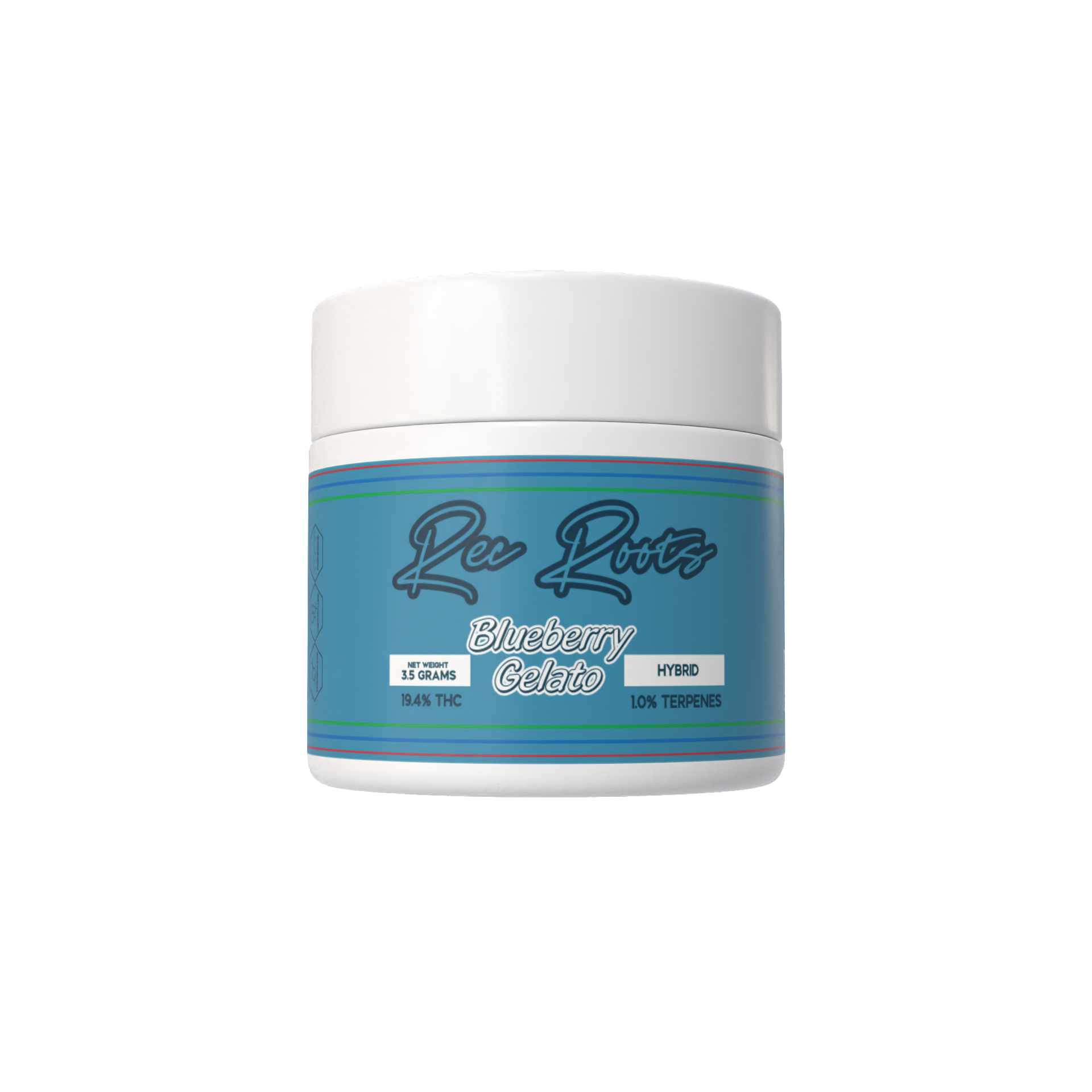 Photograph of Product: Rec Roots: Blueberry Gelato - 3.5g