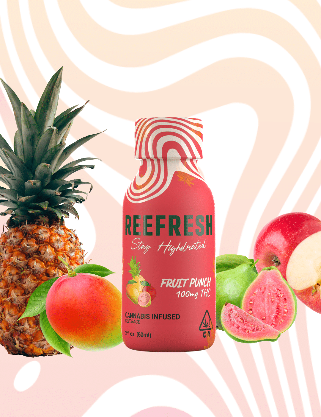 Photograph of product: FRUIT PUNCH 60ML (100MG)