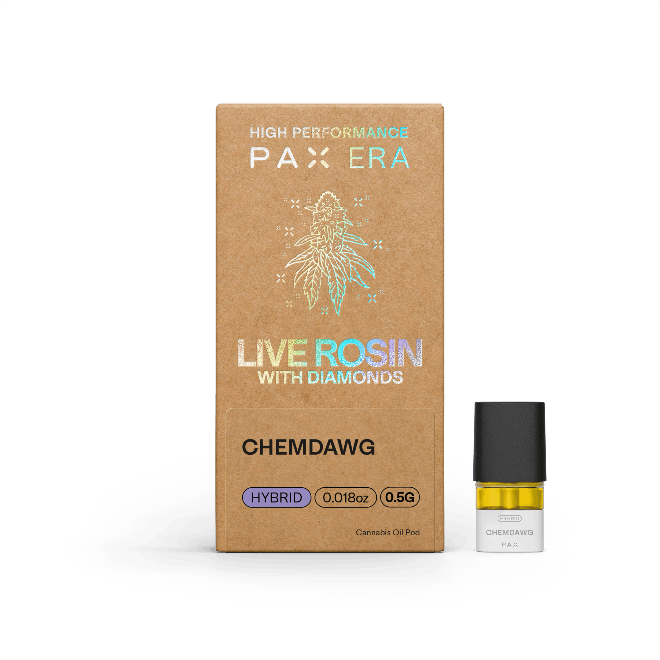 Photograph of product: PAX | Chem Dawg - Live Rosin + Diamonds
