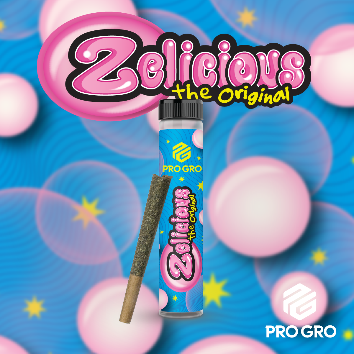 Photograph of product: ProGro - Zelicious Pre-Roll 1g
