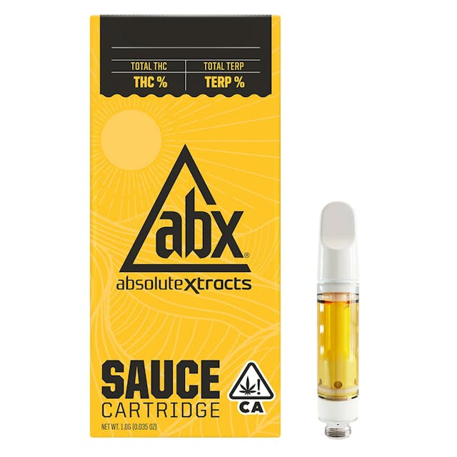 Photograph of product: Funky Fumes (I) ABX Sauce Cart 1g - Funky Fumes (I)